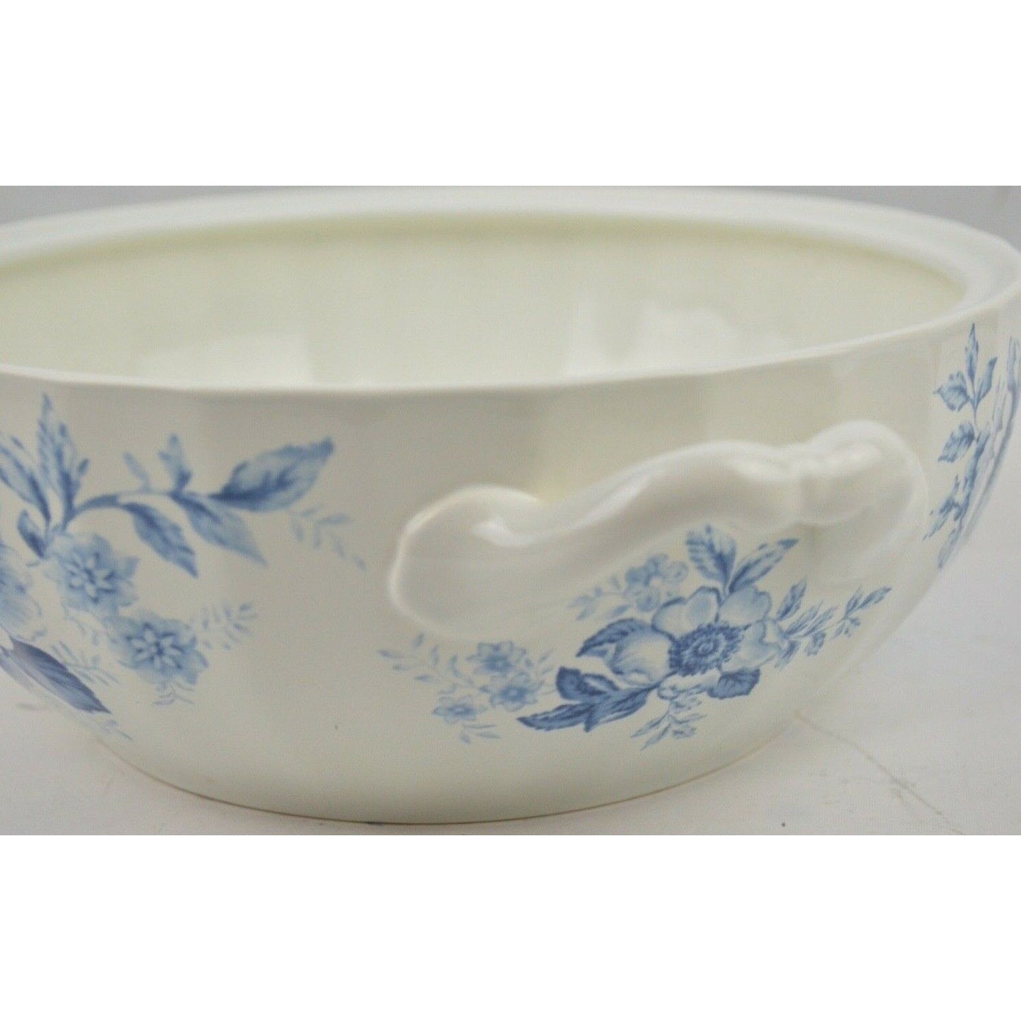 Ralph Lauren Casserole Lid Blue White Floral Morning Garden Covered Vegetable