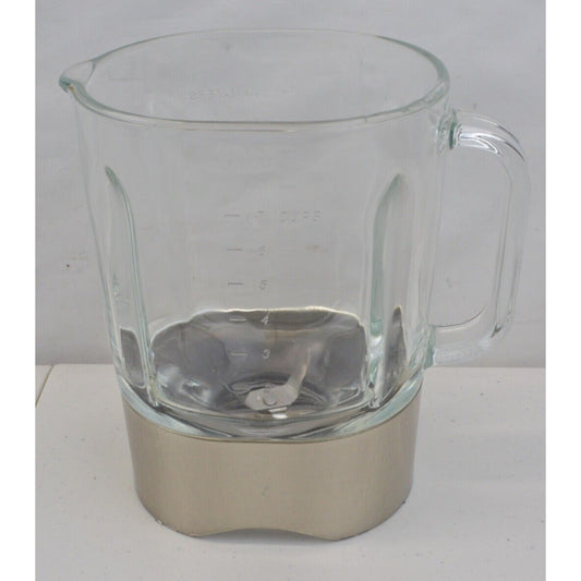 Oster Delighter Replacement Blender Glass Jar Cup Pitcher W/ Blade/Base 7-Cup