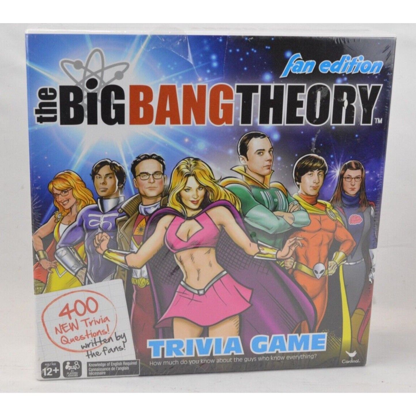 The Big Bang Theory Trivia Questions Board Card Game Fan Edition By Spin Master