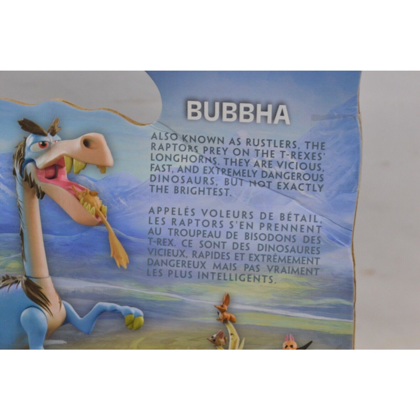 The Good Dinosaur Bubbha Rustlers w/ Critter Disney Tomy Poseable Action Figure