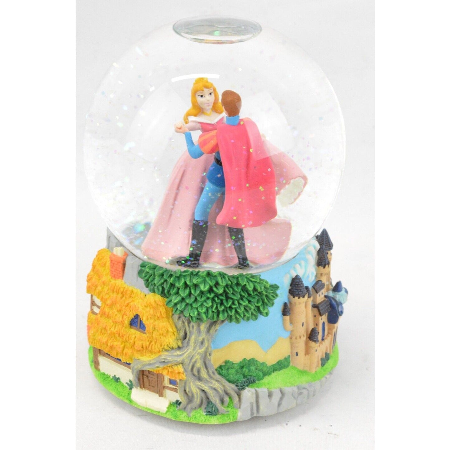 Snow Globe Sleeping Beauty Waltz Disney Music Box 3D Prince Fairies Enesco