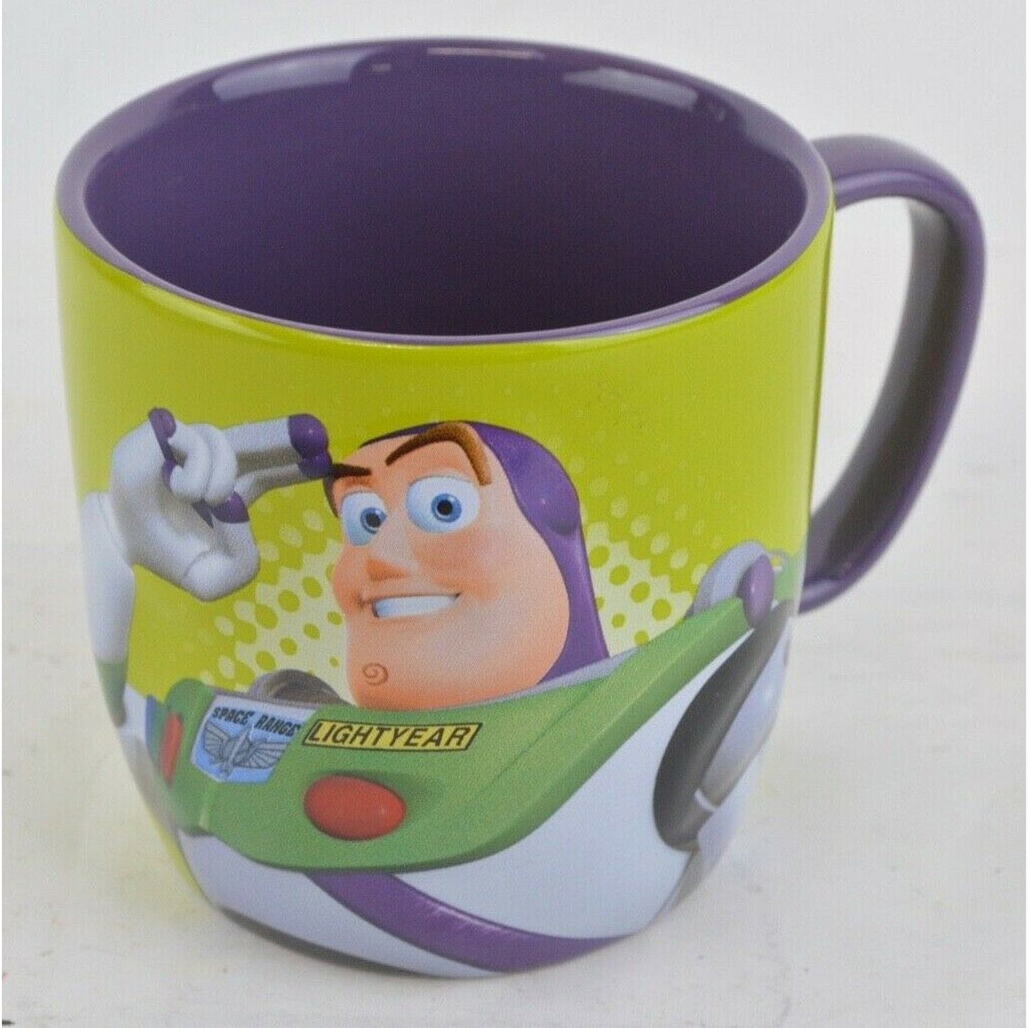 Ceramic Mug Cup Toy Story 3D Disney Store Buzz Lightyear Intergalactic Emergency