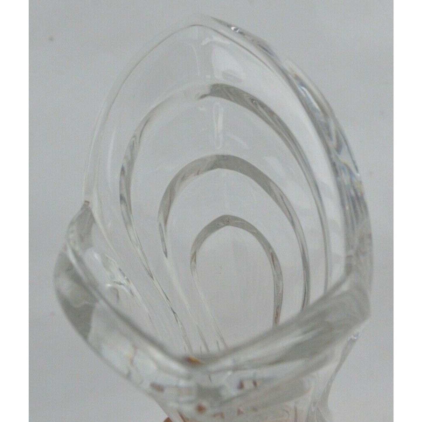 Crystal Clear Vase By Mikasa Mystic Suite 8" Spring Flair Japan WX065/622