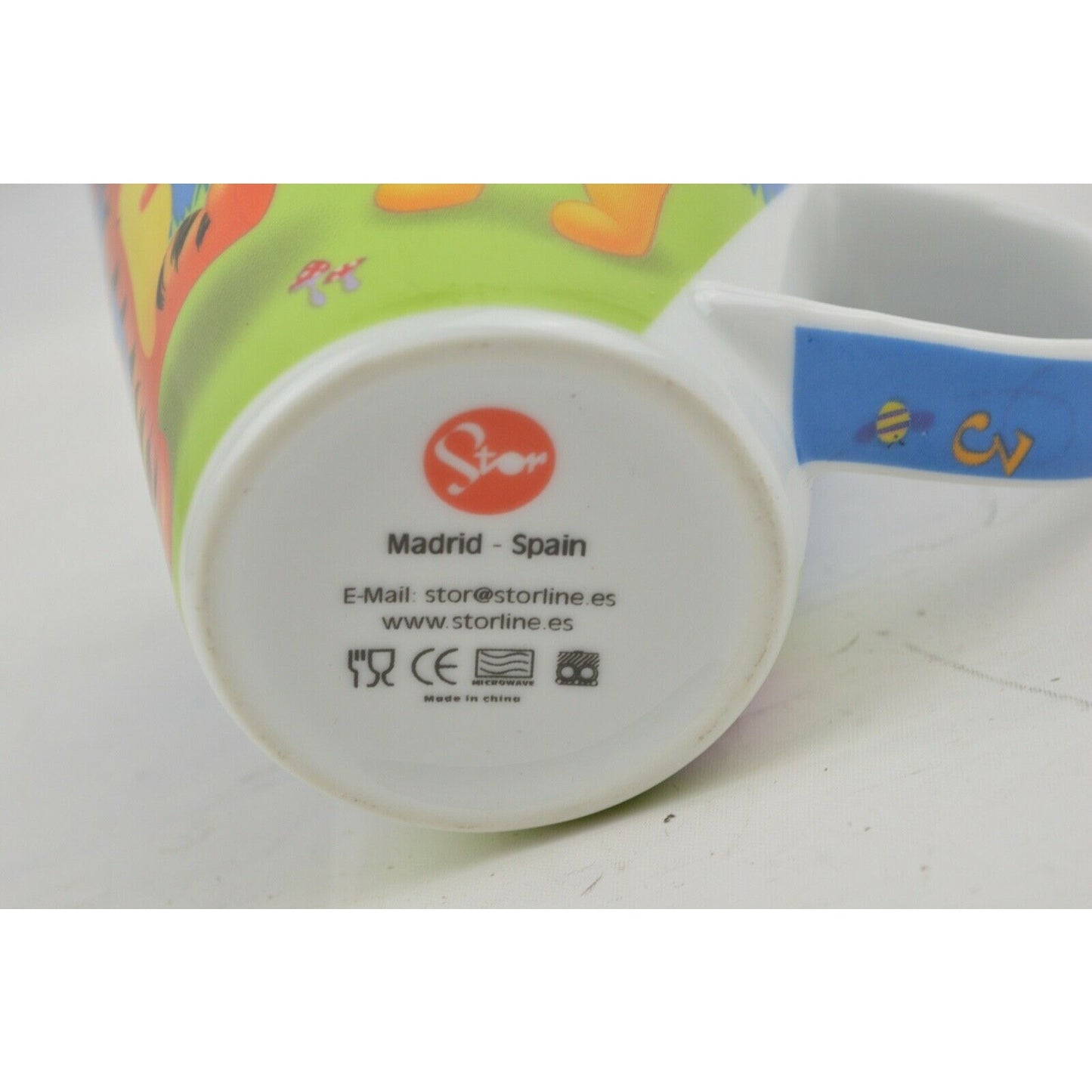 Ceramic Coffee Cup Mug Winnie The Pooh Characters By StorLine Madrid Spain