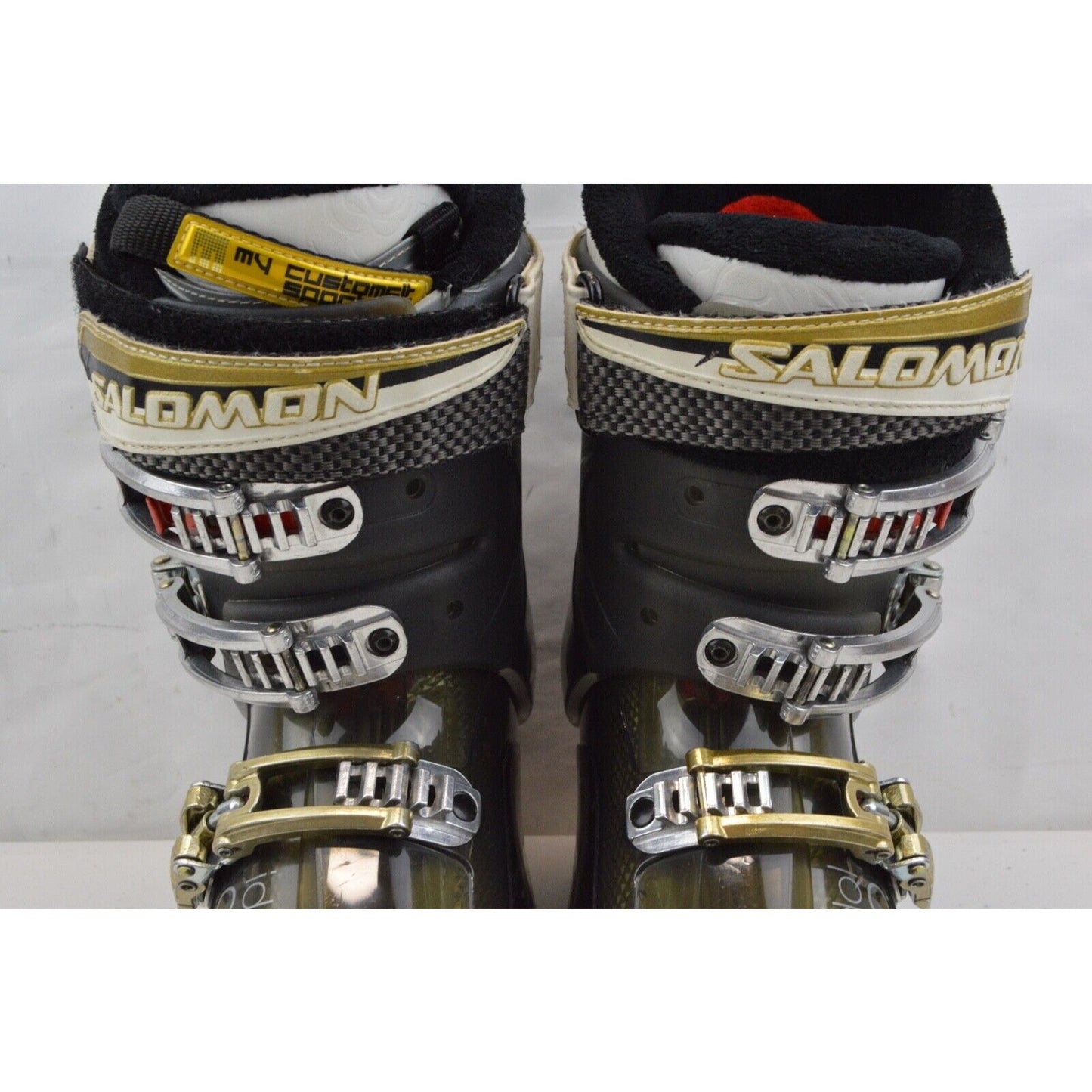 Salomon Downhill Ski Boots Idol 8 Energyzer 80 Alpine Sz 24-24.5 287mm