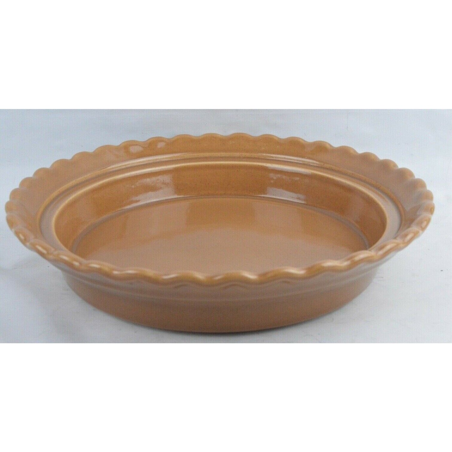 Ceramic Cherry Pie Fruit Design Plate Bake Dish Red W/Lid TREASURE CRAFT 13” USA