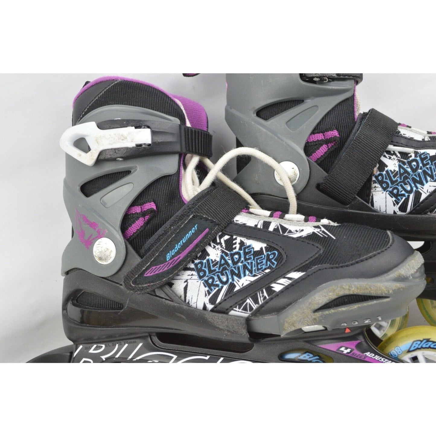 Bladerunner Girls Inline Skates Phoenix G Black Purple Size 1-4