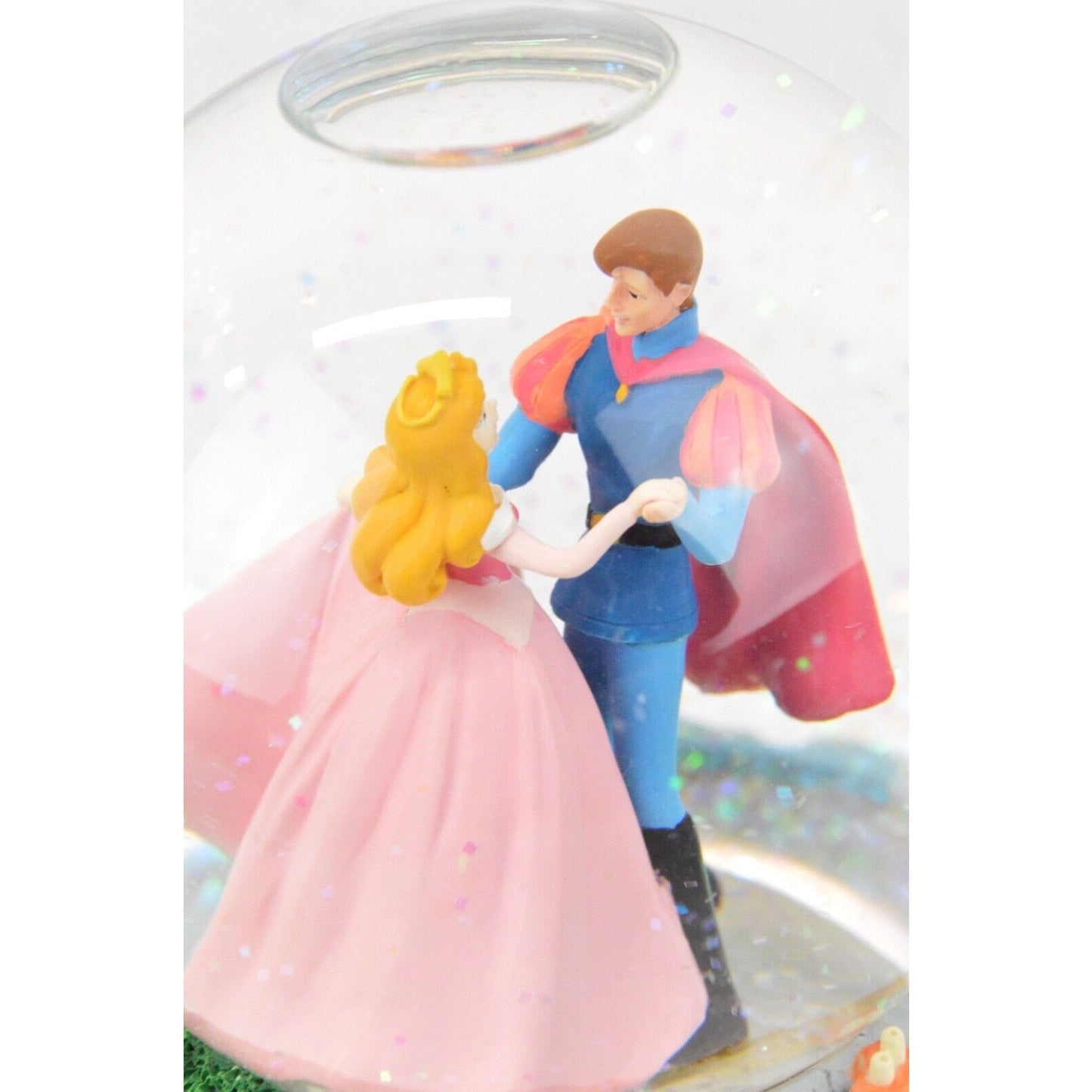 Snow Globe Sleeping Beauty Waltz Disney Music Box 3D Prince Fairies Enesco