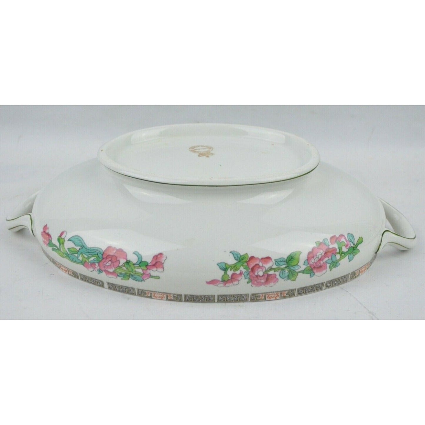 John Maddock Sons Royal Vitreous England Indian Tree Pattern Covered Casserole