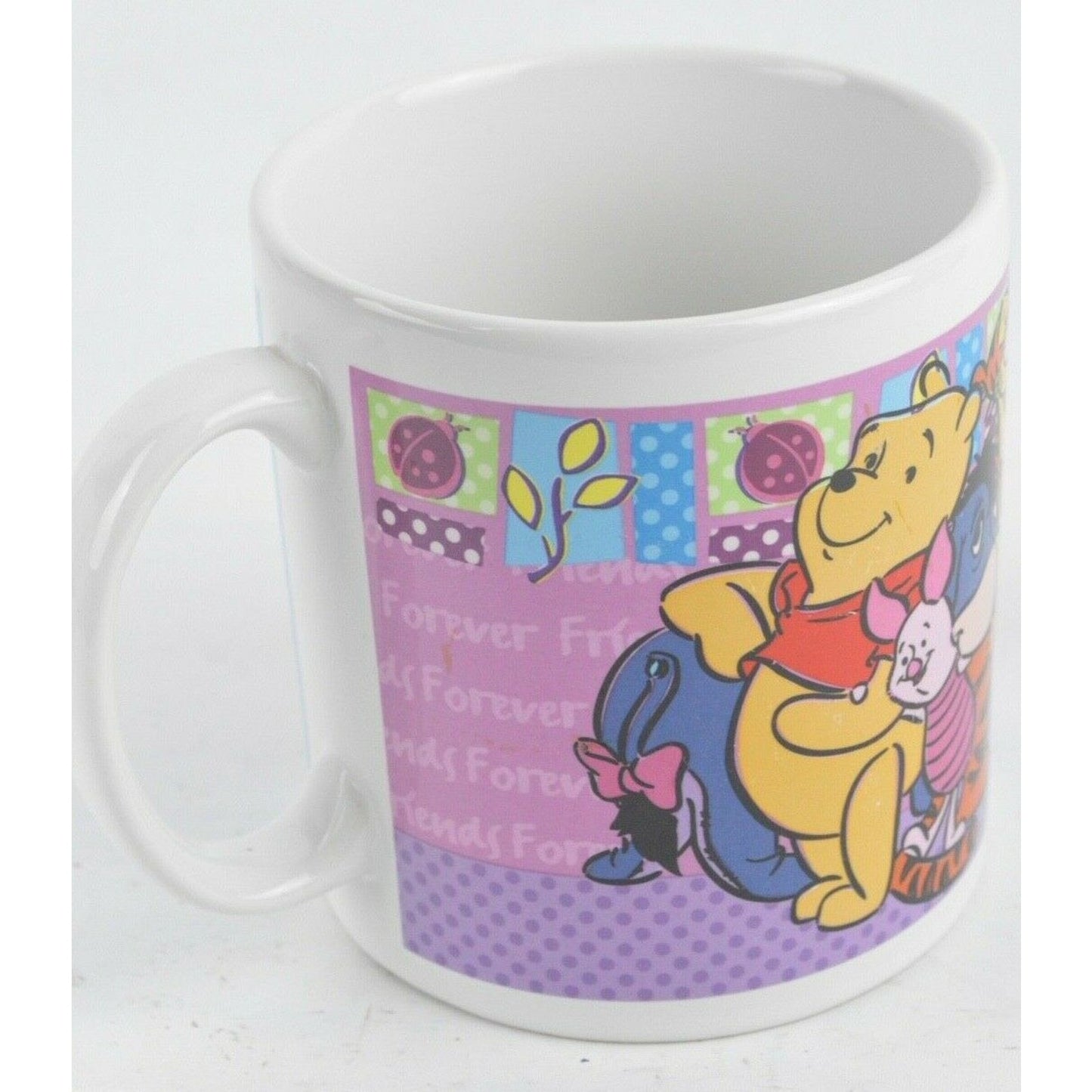 Ceramic Coffee Tea Mug Cup Winnie the Pooh Friends Forever Disney Harvest