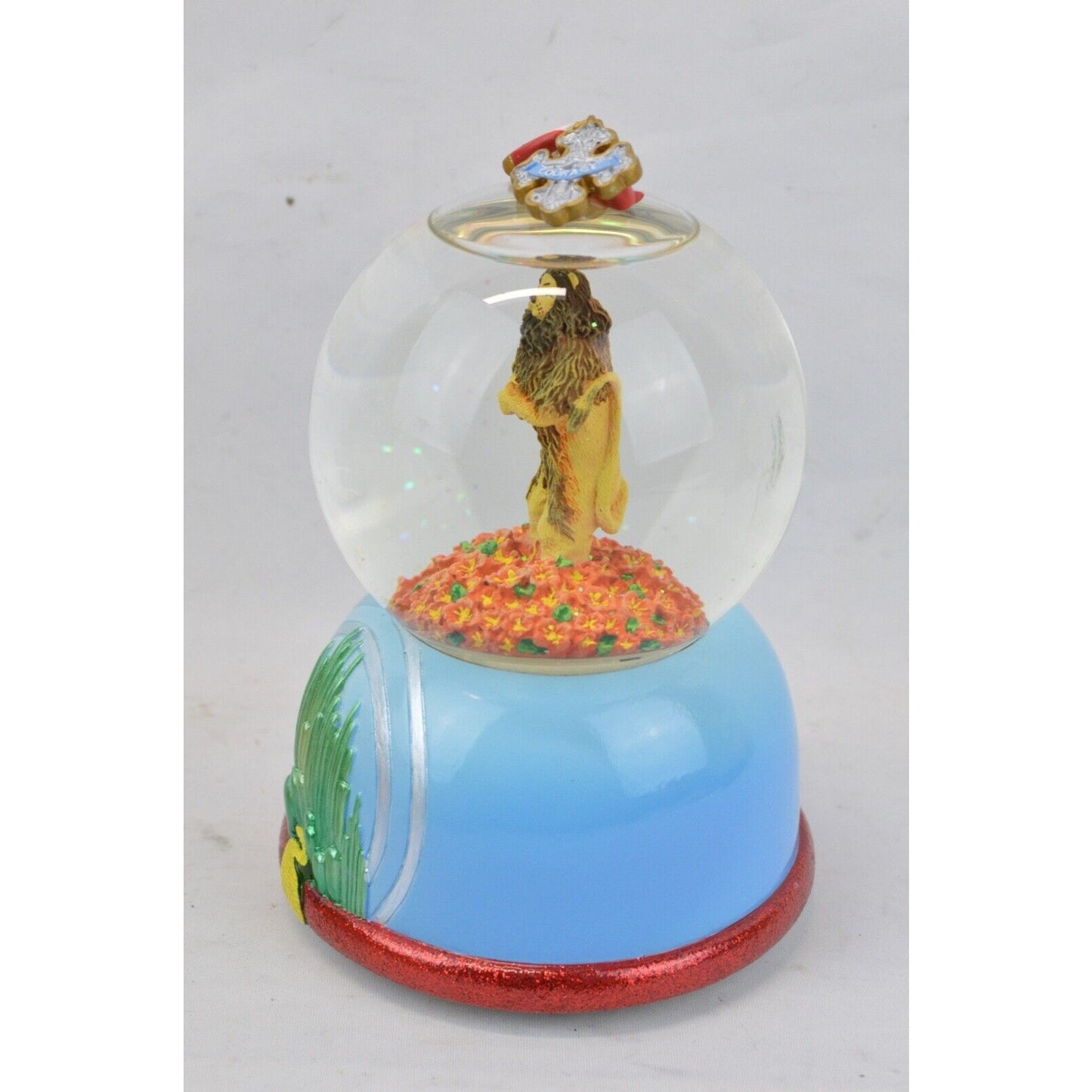 Snow Globe Waterglobe THE WIZARD OF OZ COWARDLY LION SAN FRANCISCO MUSIC 2006