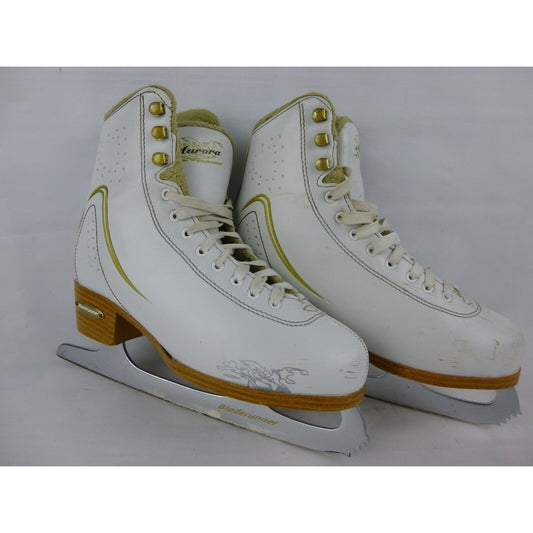 Bladerunner Aurora White Ice Skates Women's Figure Size-5