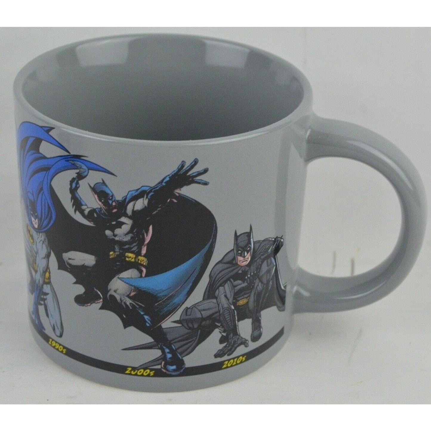 Batman Ceramic Coffee Mug through the Years Unemployed Philosophers Guild 2015