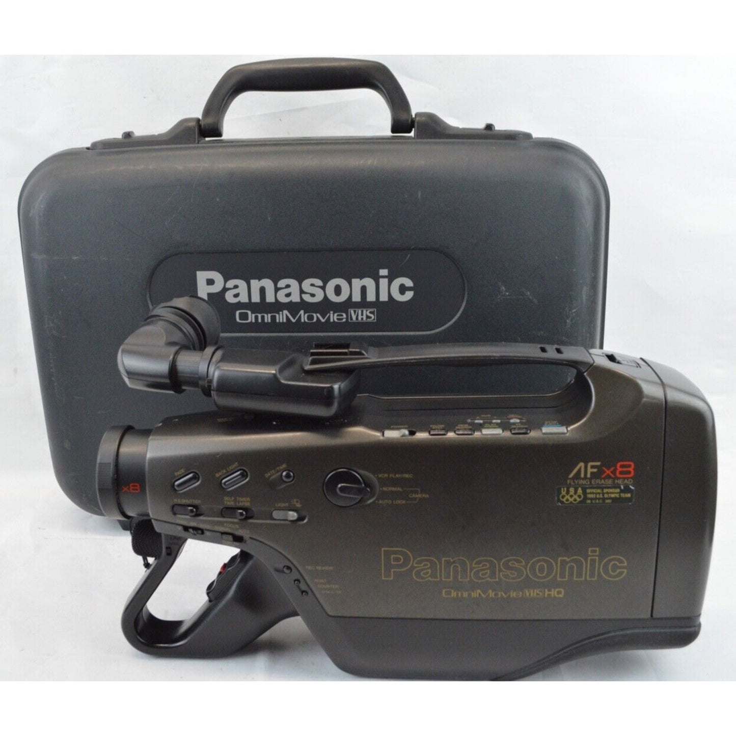 Panasonic AF X8 CCD Omnimovie VHS Camcorder Camera PV-420D UNTESTED FOR PARTS