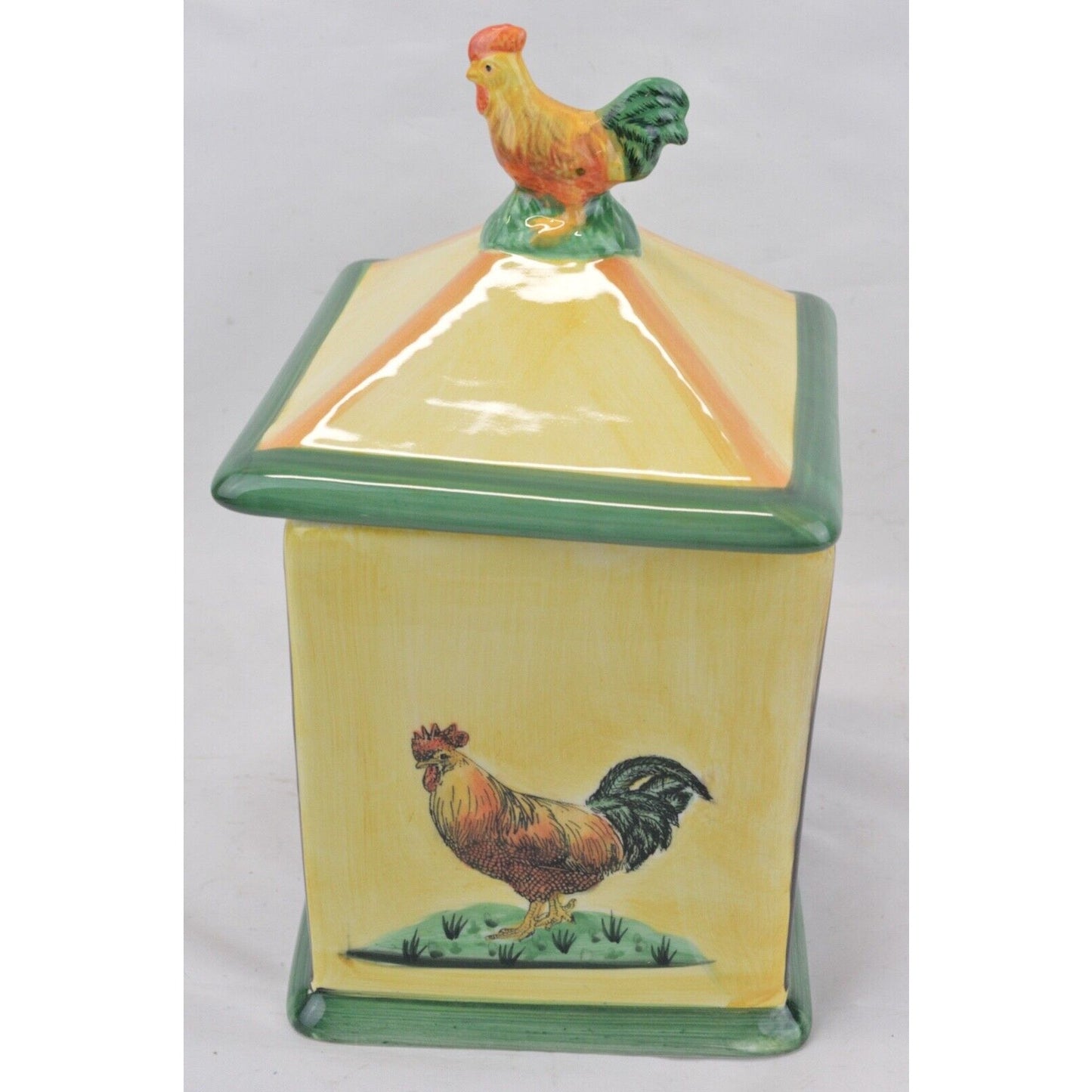 Certified International Susan Winget Ceramic Canisters FRENCH COUNTRY ROOSTER