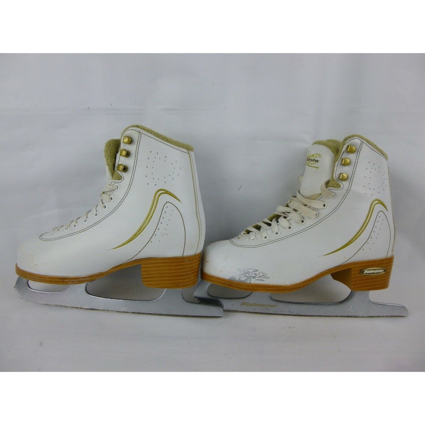 Bladerunner Aurora White Ice Skates Women's Figure Size-5