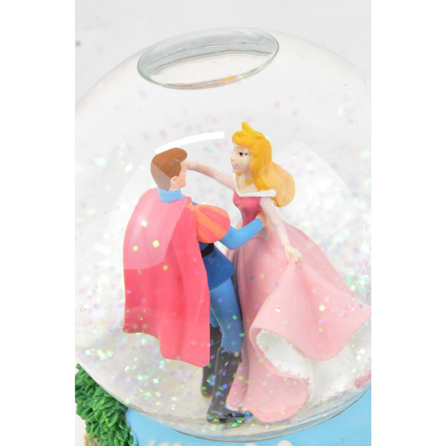 Snow Globe Sleeping Beauty Waltz Disney Music Box 3D Prince Fairies Enesco