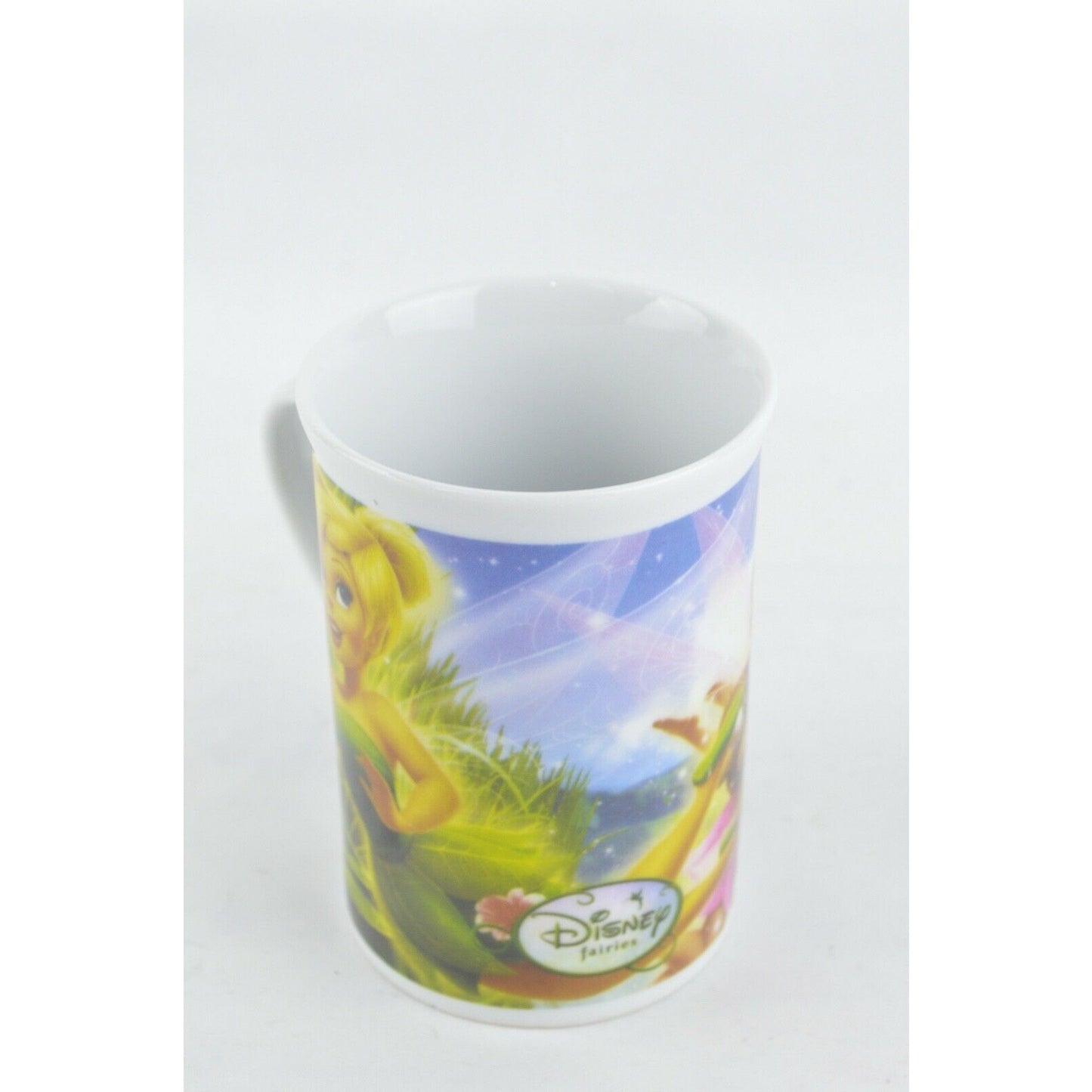 Disney Tinker Bell Friends 2010 Fairies Ceramic Coffee Mug Tea Cup 8 oz