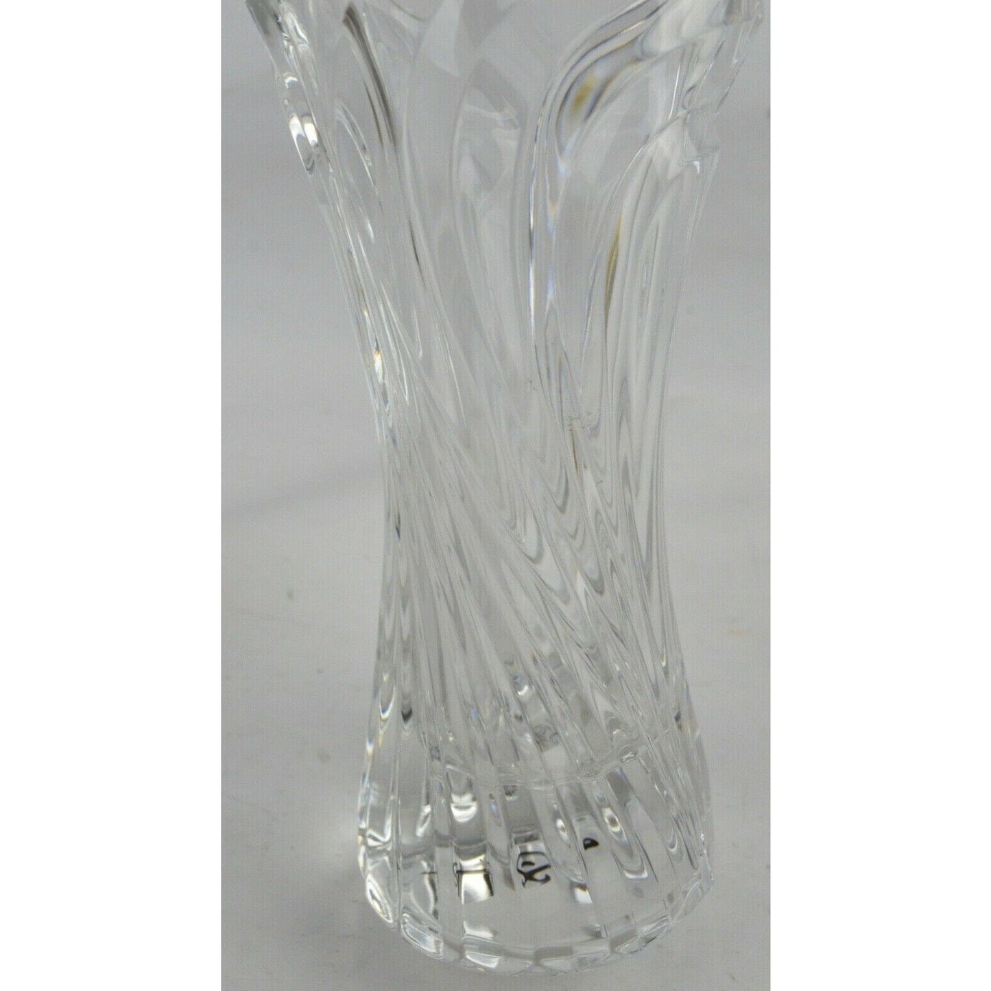 Crystal Clear Vase By Mikasa Mystic Suite 8" Spring Flair Japan WX065/622