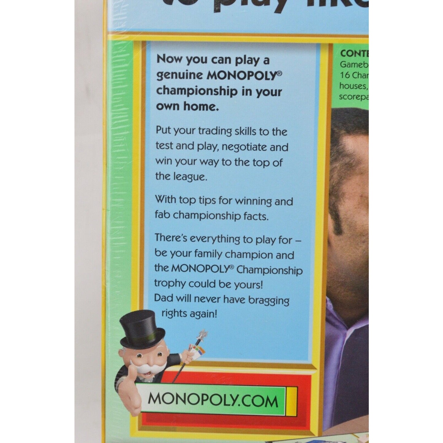 Monopoly Championship Special Edition Family Board Game With Trophy 2009 Hasbro