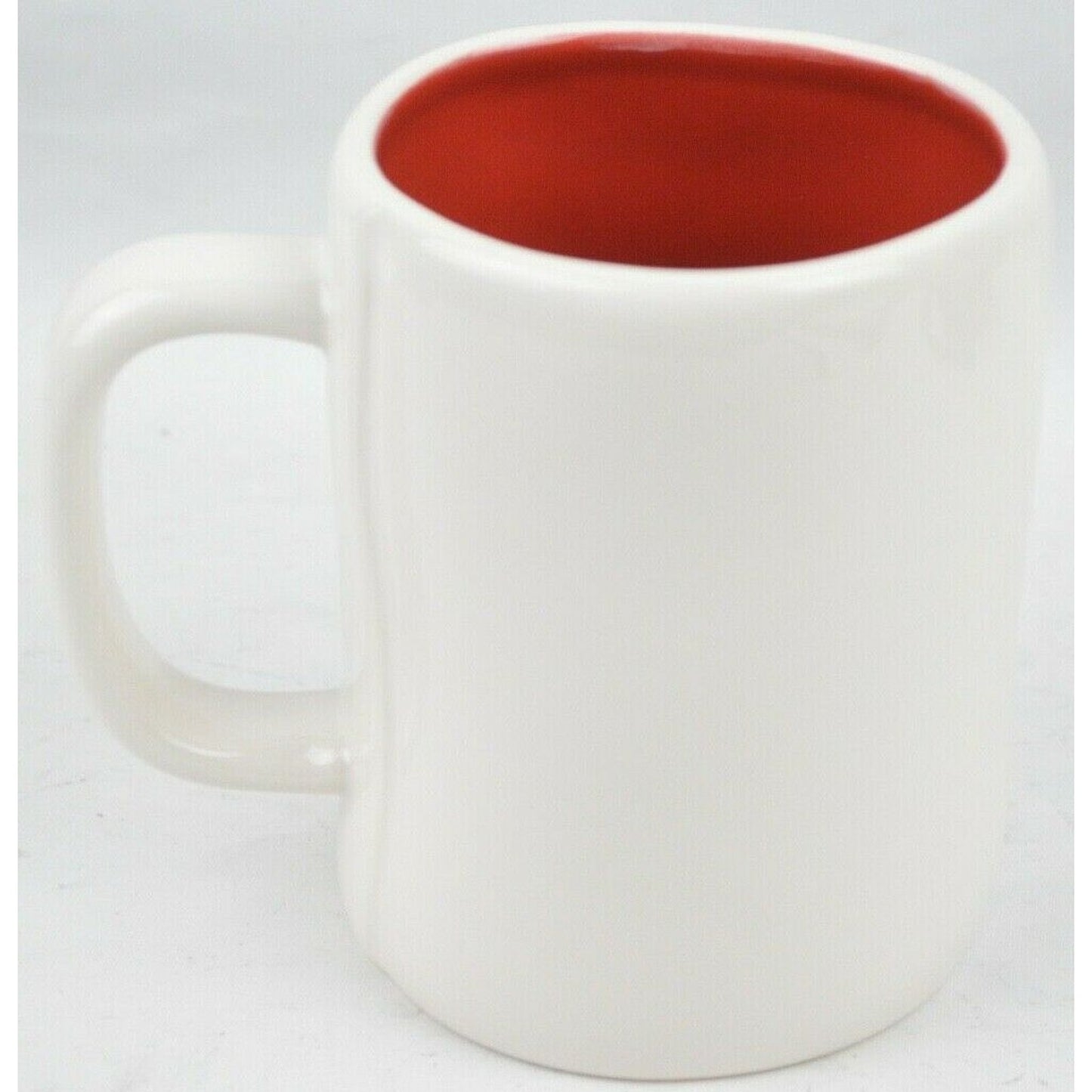 Ceramic Coffee Mug Valentine's Day Love Bug Red White By Rae Dunn Magenta