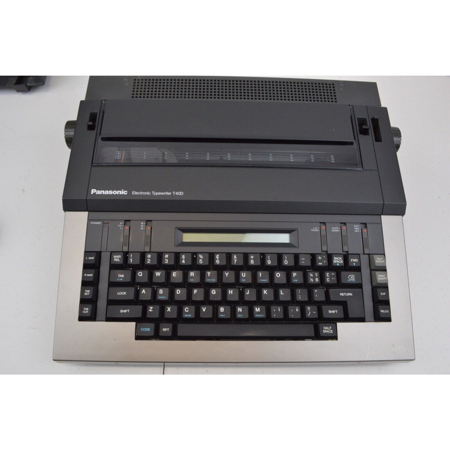 Panasonic RK-T40D Electric Portable Typewriter Machine Made In Japan