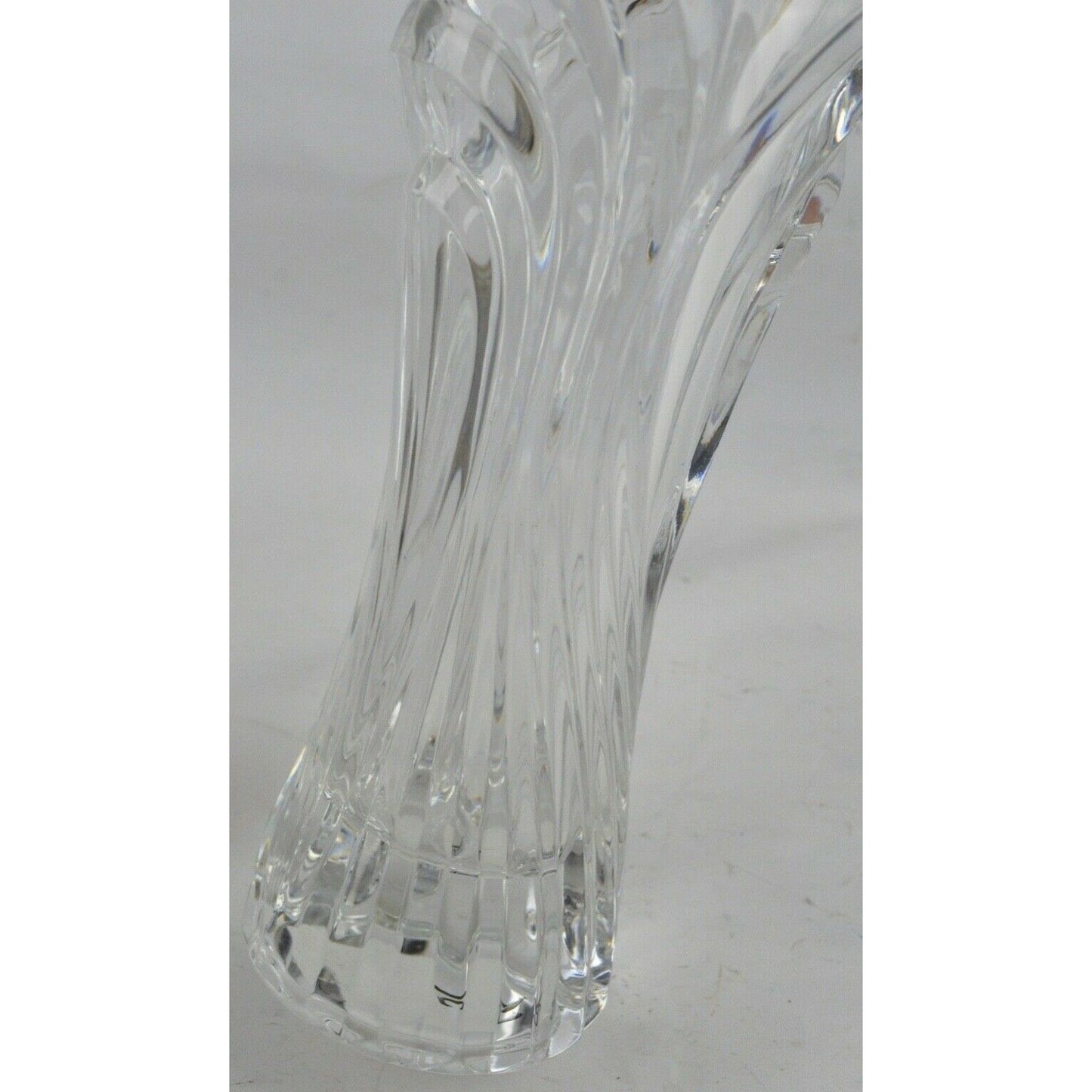 Crystal Clear Vase By Mikasa Mystic Suite 8" Spring Flair Japan WX065/622