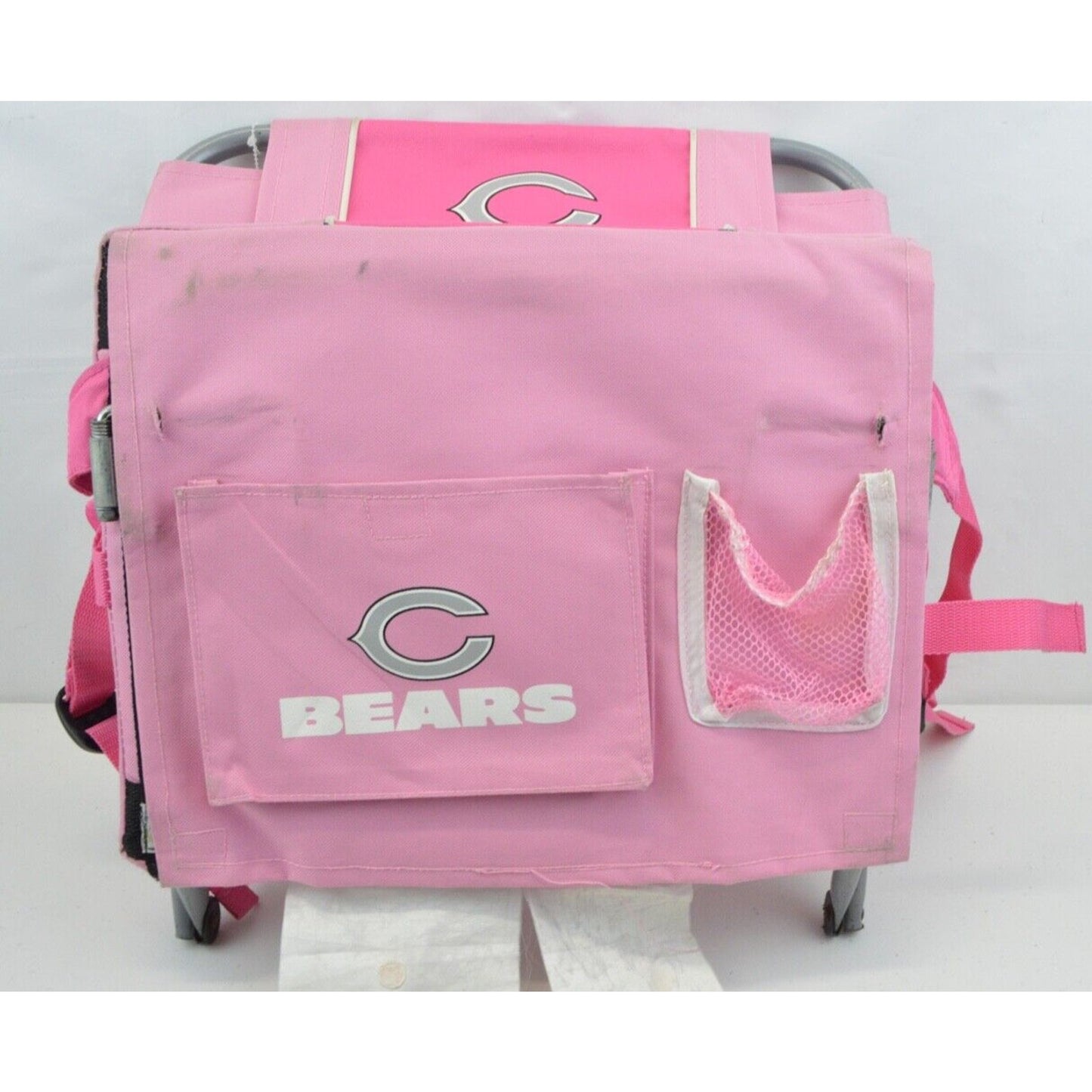 NFL Chicago Bears Folding Football Stadium Seat Cushion Pink 439P-CPB NORTH POLE