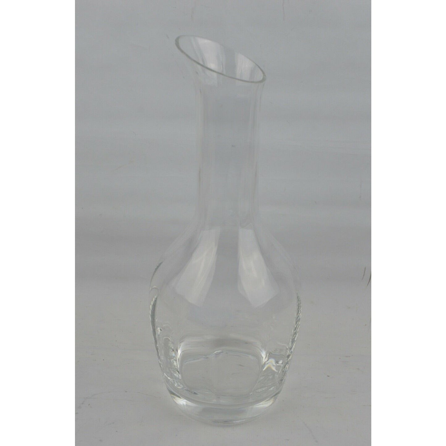 Wedgwood Crystal Clear Glass Decanter Vase Carafe Wine Dartington Ripple 11''