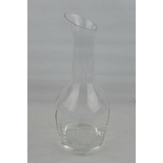 Wedgwood Crystal Clear Glass Decanter Vase Carafe Wine Dartington Ripple 11''