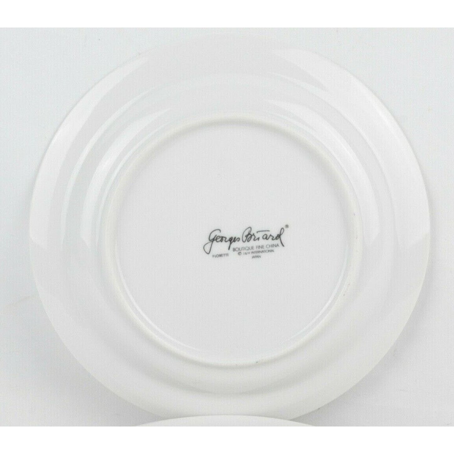 Set x6 Side Plate Georges Briard Florette Fine China Ceramic Japan 6-1/4''