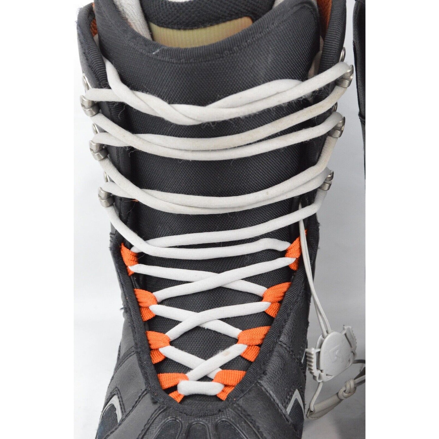 Burton Fader Matrix 2 Snow Boots Snowboarding Men's Orange Black Lace Size 7