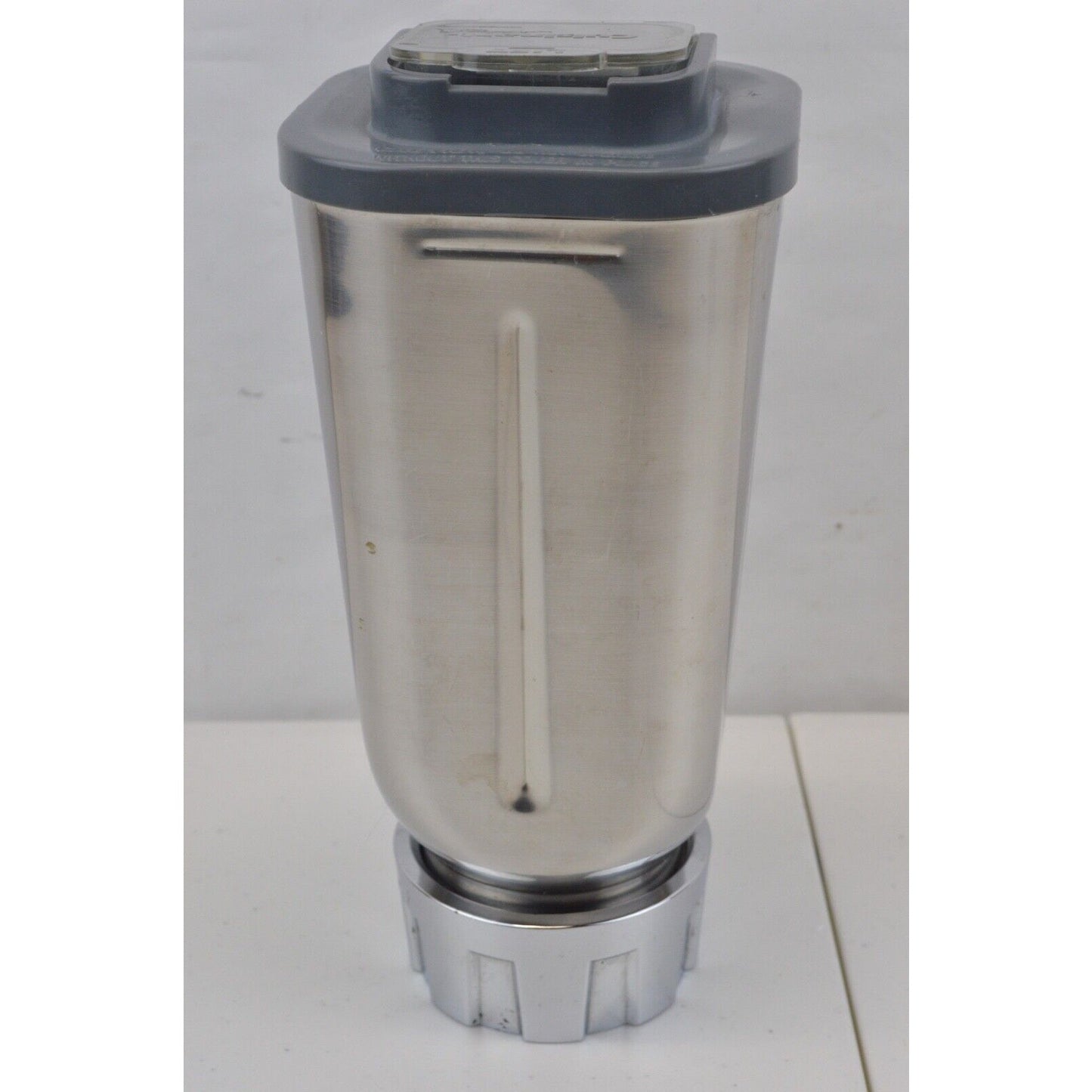 Replacement Pitcher Cup Jar Stainless Cuisinart Blender CB-6 Vari-Speed Pro Lid