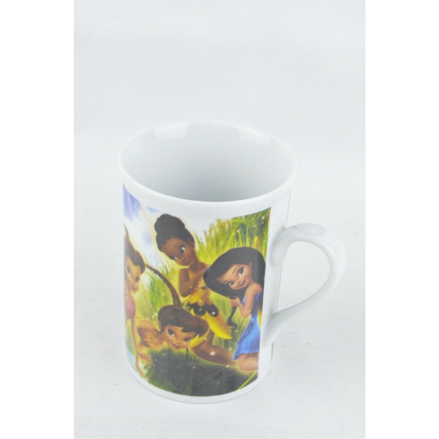 Disney Tinker Bell Friends 2010 Fairies Ceramic Coffee Mug Tea Cup 8 oz