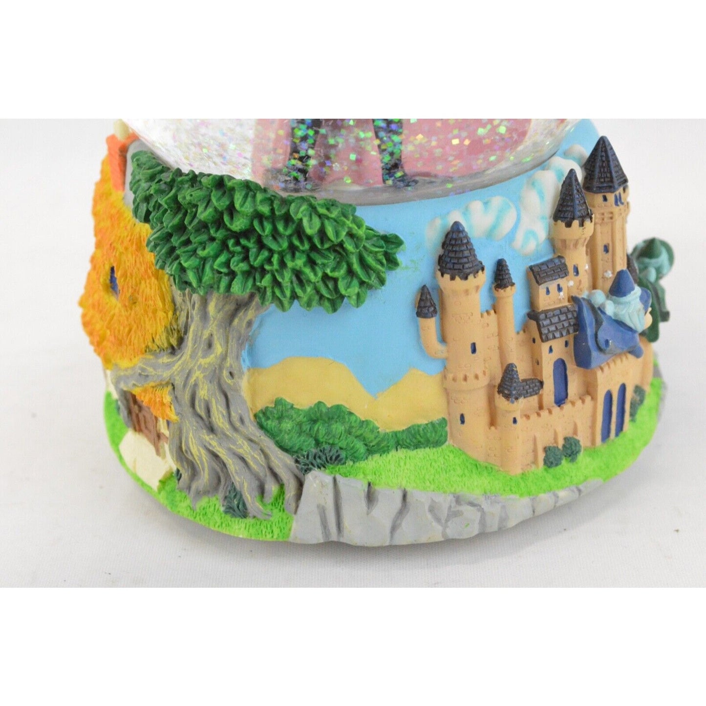 Snow Globe Sleeping Beauty Waltz Disney Music Box 3D Prince Fairies Enesco