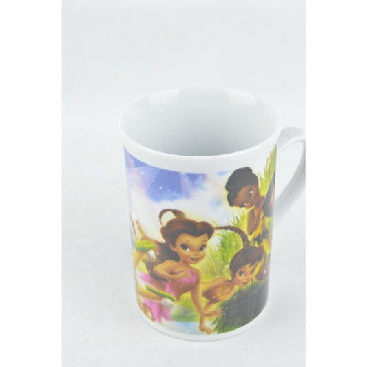 Disney Tinker Bell Friends 2010 Fairies Ceramic Coffee Mug Tea Cup 8 oz